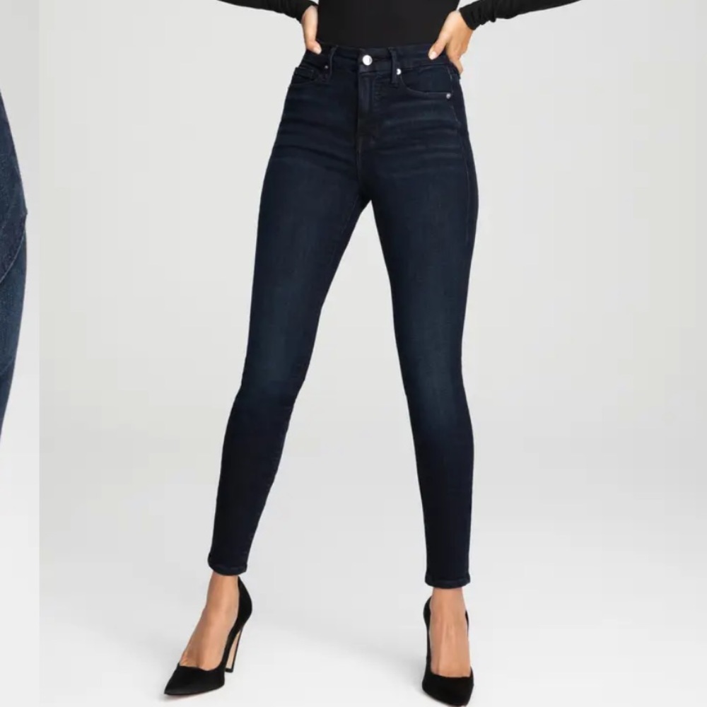 Good American Good Legs High Waist Skinny Jeans